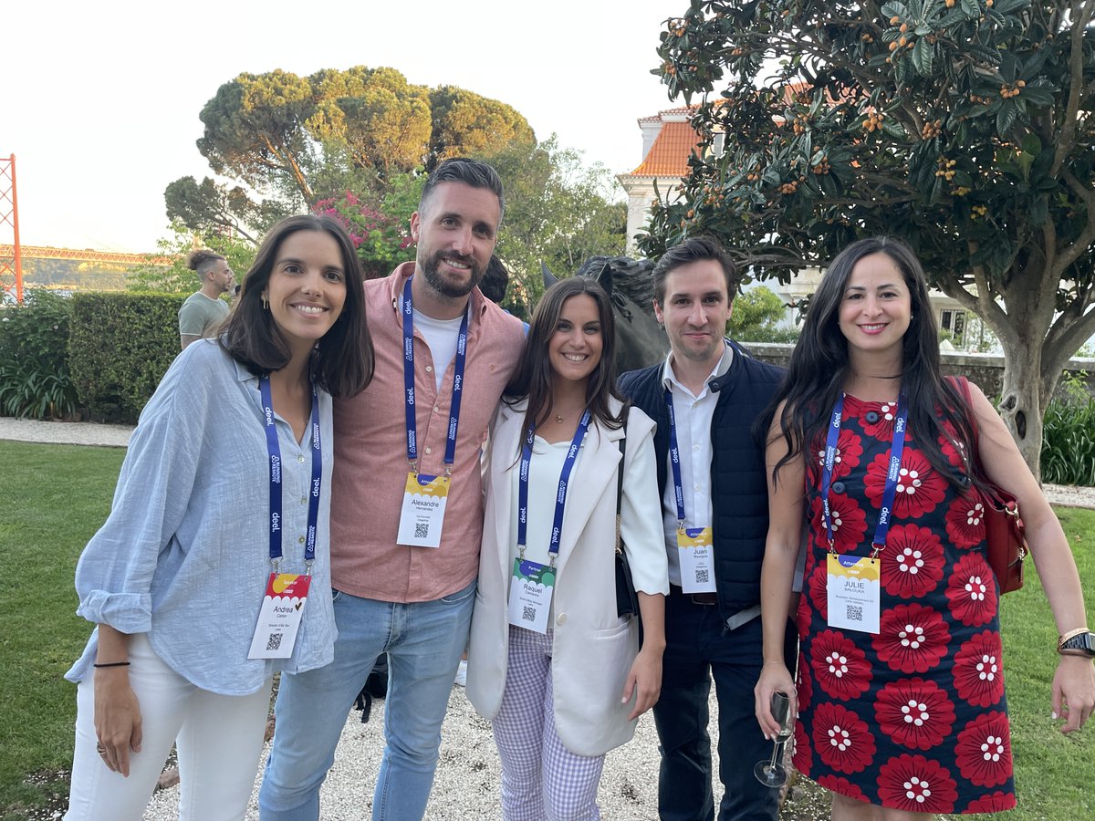 Lano.io (@io_lano) on Twitter photo Our team is in Lisbon! 🇵🇹Thanks to <a href="/RunningRemote/">Running Remote</a>
for organizing this amazing event.
😎We are meeting interesting people, listening to great conferences, eating many pastel de natas and definitely having a lovely time! ☀️
#Lano #RunningRemote #FutureOfWork Our team is in Lisbon! 🇵🇹Thanks to <a href="/RunningRemote/">Running Remote</a>
for organizing this amazing event.
😎We are meeting interesting people, listening to great conferences, eating many pastel de natas and definitely having a lovely time! ☀️
#Lano #RunningRemote #FutureOfWork