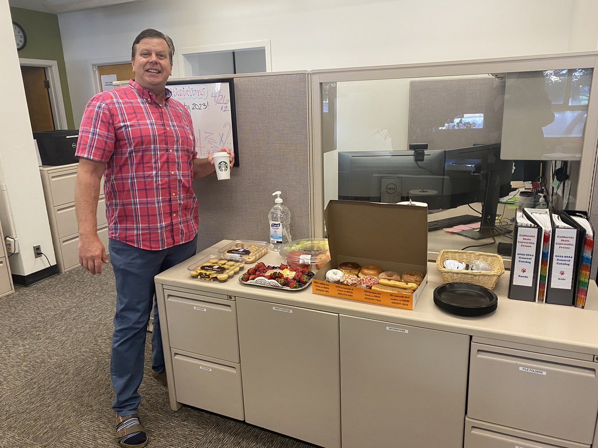Happy Workaversary!  Congrats to <a href="/cradke1/">Chuck Radke</a> for 20 years as the Dissertation/Thesis Consultant <a href="/Fresno_State/">Fresno State</a>