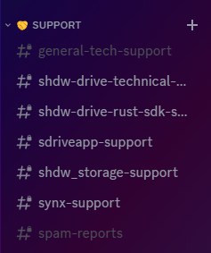 GenesysGo's tweet photo. Are you trying out @synx_xyz's new mobile app, curious about how to use @shadow_storage, have questions about @sdrive_app?

Join the GenesysGo Discord at https://t.co/GiGwUMCRK1 and look for the support channels.

$SHDW Drive's goal is to help empower #Solana builders and one of the ways we do that is by making sure users have a consolidated place to go for all their support needs!