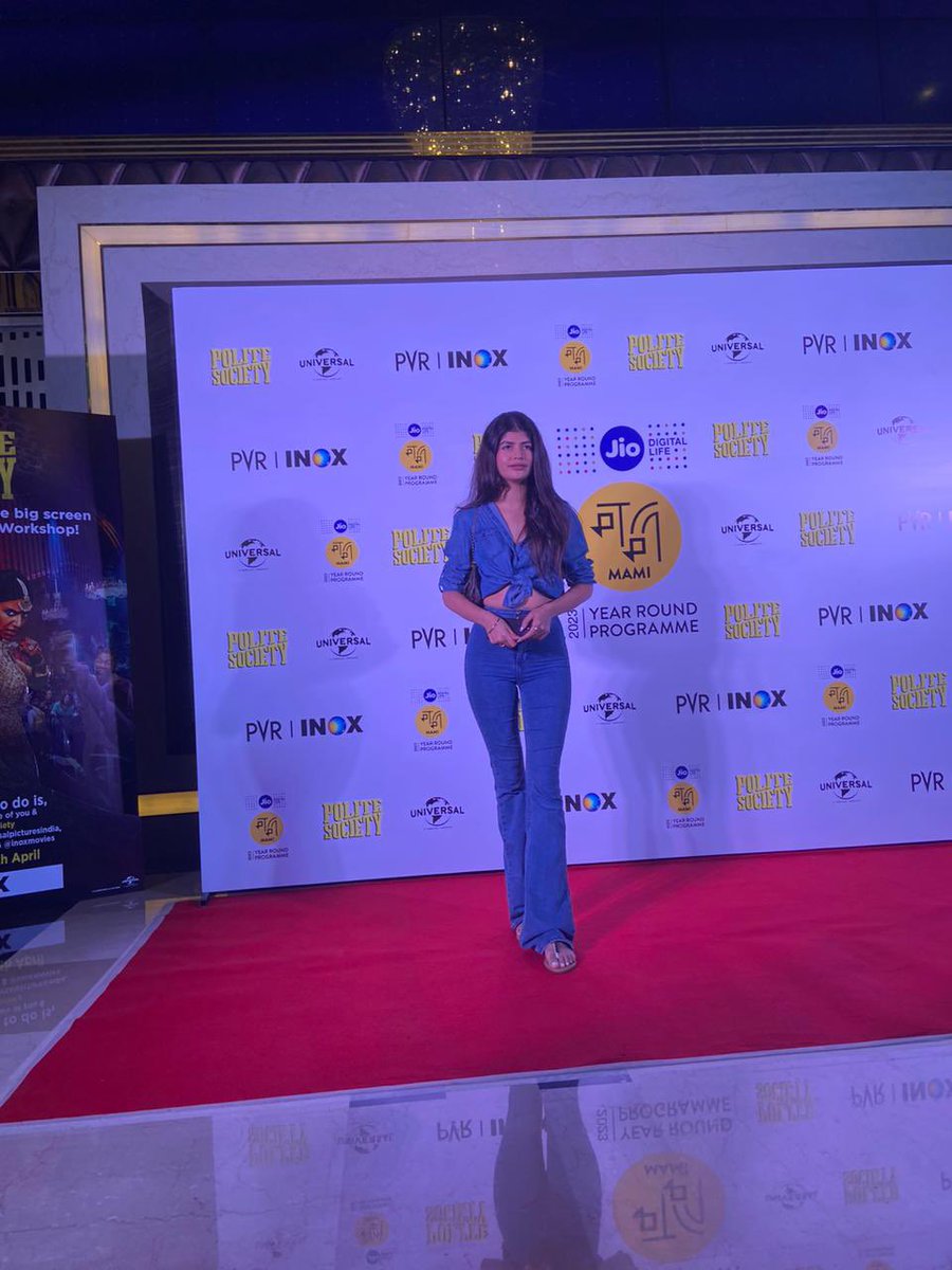 MumbaiFilmFest's tweet photo. More excited fans of #JioMAMIYearRoundProgramme here for #PoliteSocietyAtJioMAMI https://t.co/qGFslXQGOW
