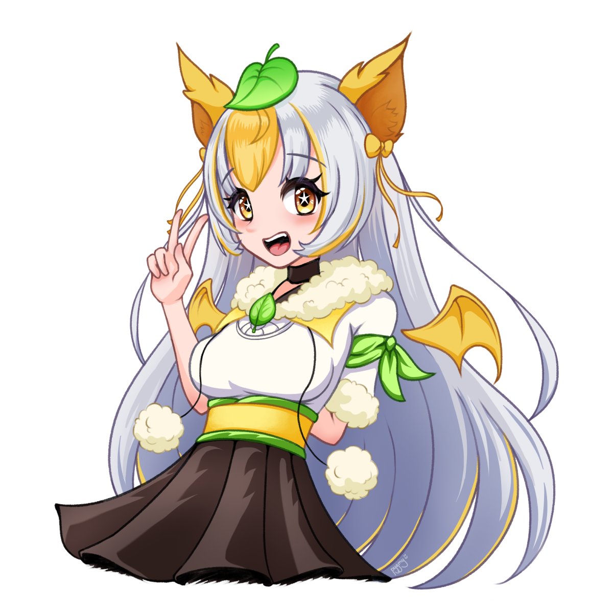 Tomorrow is Koumoga's 2-year anniversary! 
🍃💛 🥳
#Koumogart