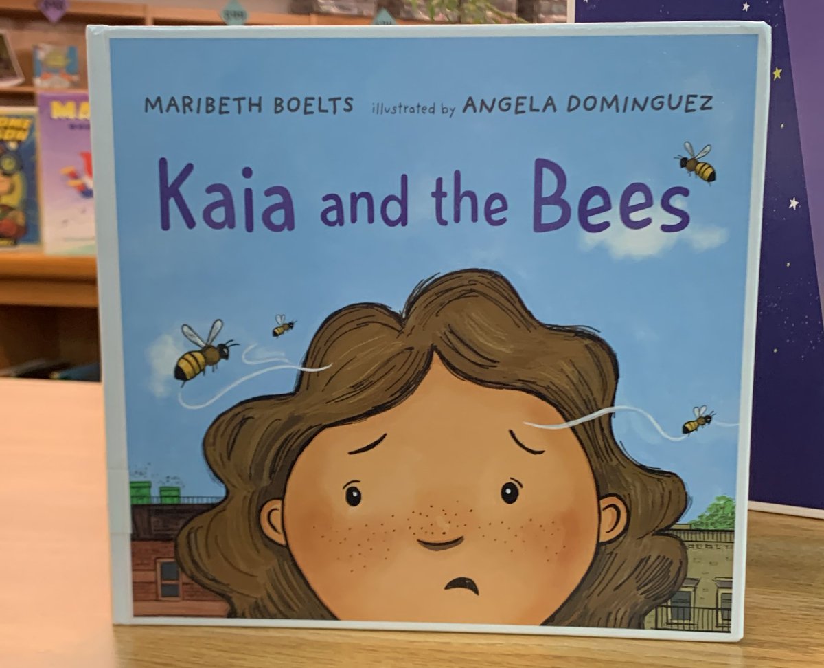 carolynvibbert's tweet image. Planning my spring 🐝 unit and made a book recommendation to @Novel_Effect! It would be great to have Kaia and the Bees by Maribeth Boelts, illustrated by Angela Dominguez, in their collection. #PWCSLibraries
