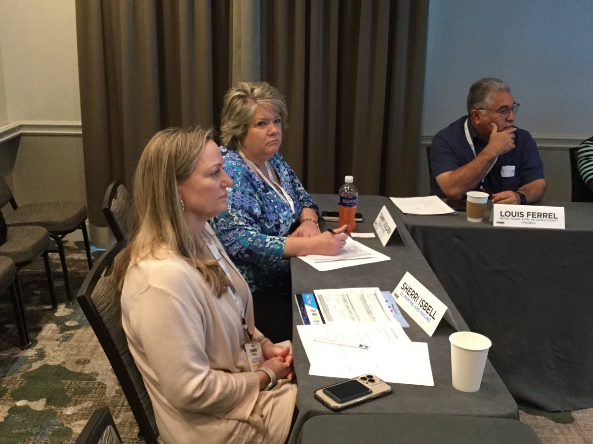 IP_Impressions's tweet photo. In-plants are attending and leading case study presentations at #InkjetSummit for @SolimarSystems and @Technau @MIKELINCOLN1965 https://t.co/nzqY6rsUAh