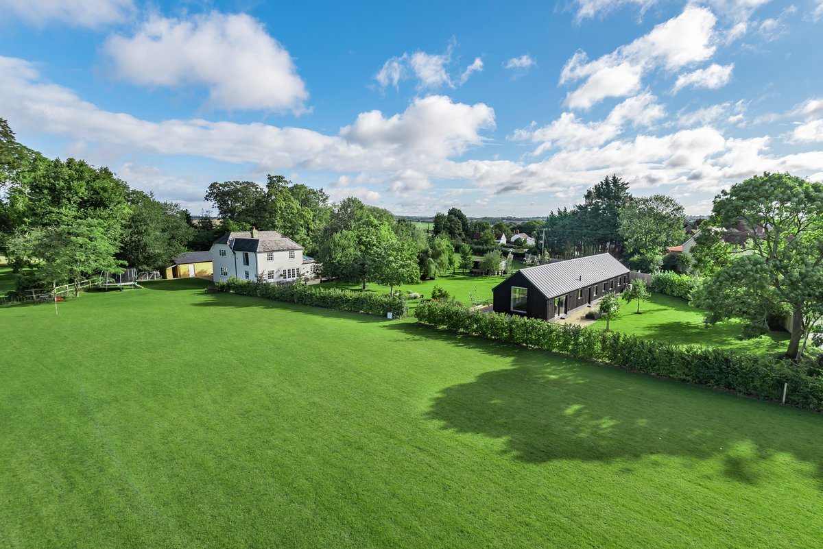NEW LISTING £1,650,000 - The Coach House is a stunning extended &amp; comprehensively refurbished Victorian house in a superb setting with rolling countryside views, together with a large detached barn conversion (annexe), garage, attractive landscaped grounds &amp; paddocks 3.46 acres