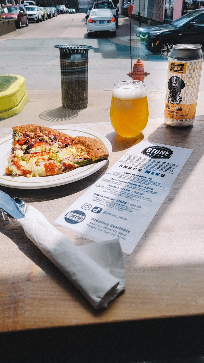 Pizza✅ Beers✅ exclusive snacks from Stone Pizza✅ We've got all the fuel you need to get over the hump day 🍻
