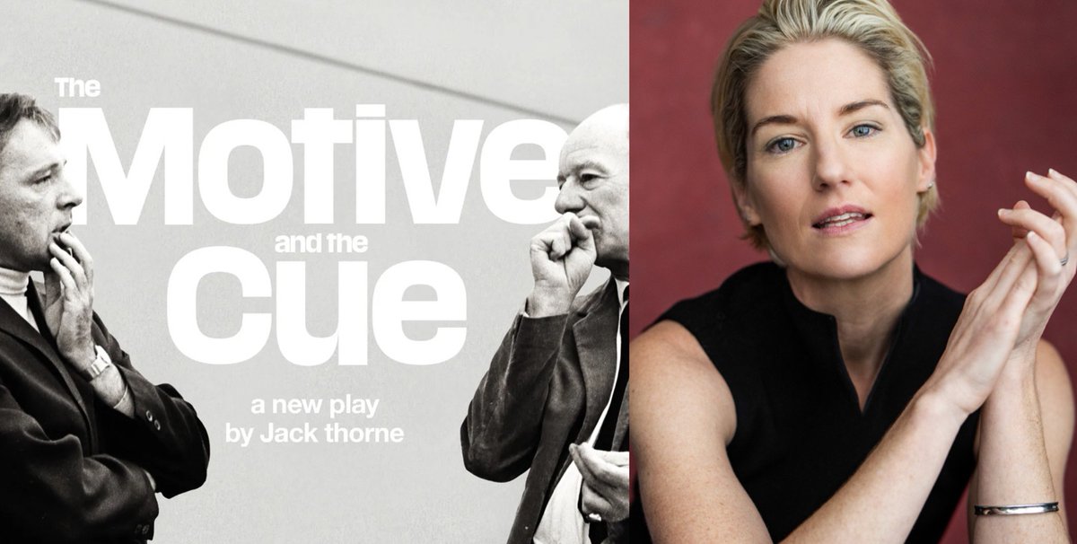 BelfieldWard's tweet photo. Its press night tonight for #KateTydman in The Motive And The Cue at the @NationalTheatre playing Christine Culkin until 15 July https://t.co/4Ms871HMD1