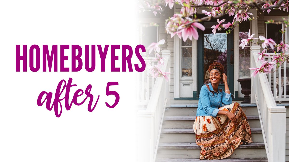 Get answers to all your homebuying questions at our Homebuyers After 5 at Thunder Bay Grille in Pewaukee on May 4. Enjoy hors d'oeuvres, refreshments and enter to win prizes - while learning what you need to know about buying a home: bit.ly/3n77ea4