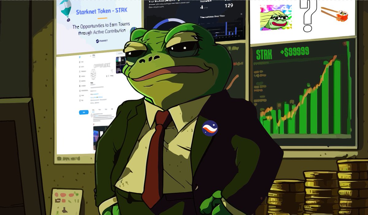cryppinfluence's tweet photo. Already got your ZkSync drop wallets ready? Then let's start hunting for @Starknet. By the way, they've raised over $250M in investments. Today we're going to find out where to start and what steps are required to get $STRK token.

🧵👇 https://t.co/OBr2H5oK3C
