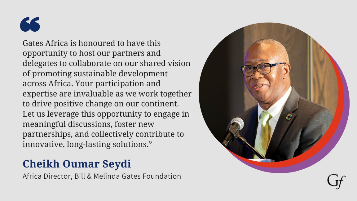 CheikhOSeydi's tweet photo. The Kenya Partners Convening is an occasion to mark the importance of strengthening regional and global partnerships to drive efforts towards meaningful change. ๐
@GatesAfrica is honoured to be hosting this momentous event. #FutureOfProgress https://t.co/BubGIoGXUG