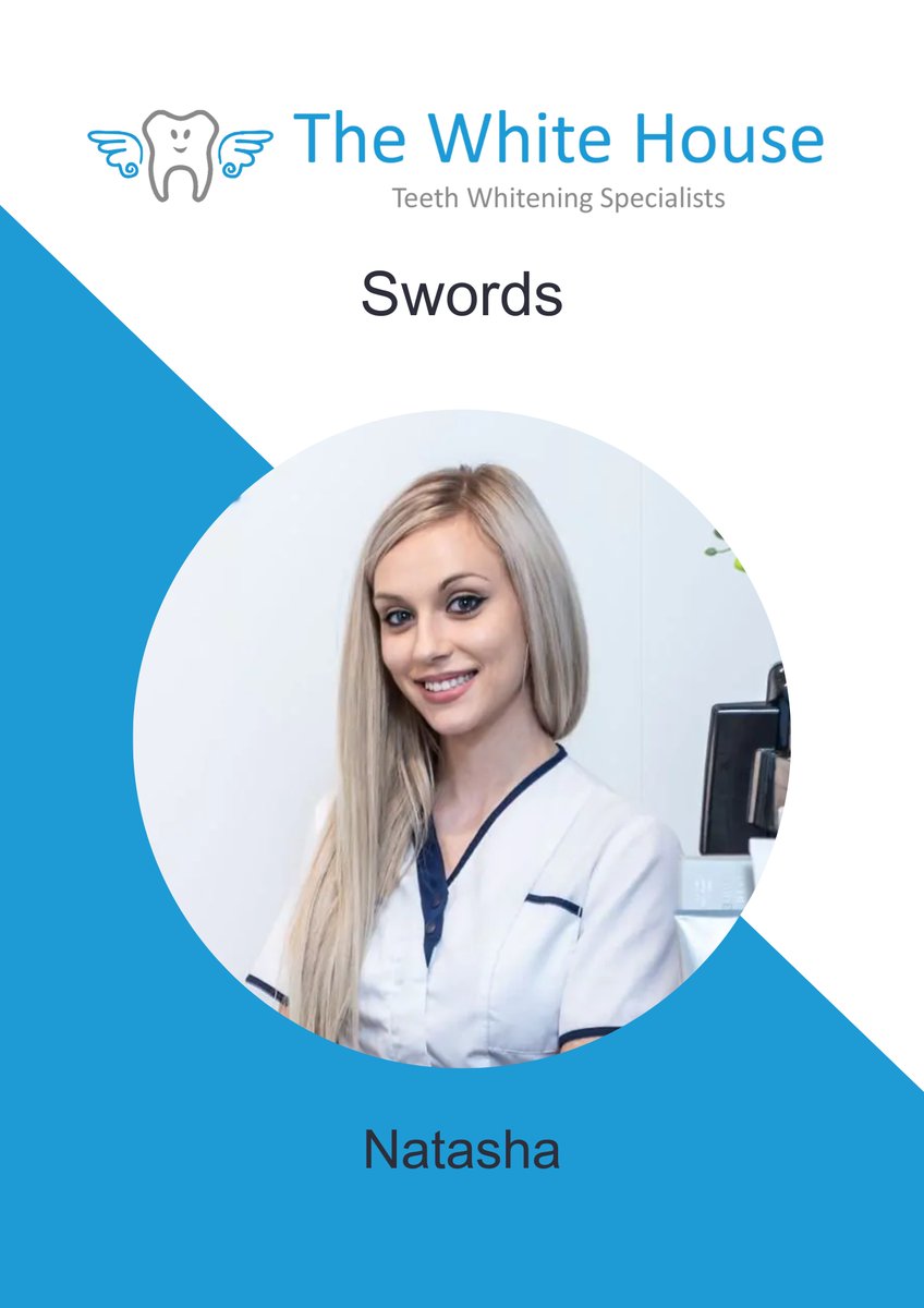 WhiteHouseTeeth's tweet photo. If you're looking for a brighter smile, The White House Clinic in Swords is the perfect place to go.

In this Q&amp;A, Natasha shares her unique experiences she's had working at The White House.

Read our full Q&amp;A blog post here: https://t.co/gzlBqn6gPQ https://t.co/Wn26nGRCtk