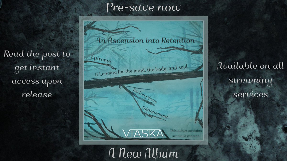V1aska's tweet photo. Please note, that this album contains content that may be triggering for some. Expect this album to contain references of:
- Self-harm
- Suicide
- Physical/Mental abuse
These trigger warnings are necessary to ensure the listening experience is safe and comfortable for everyone https://t.co/Ry0V5pJR2I