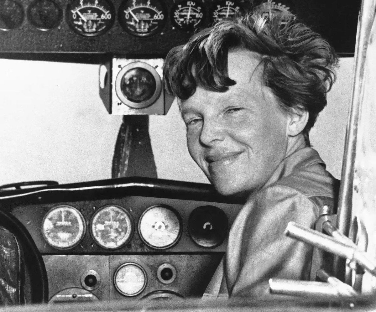 #WorldPilotsDay
#WomenPilots
Amelia Earhart ( 1897-1937 )

'Flying might not be all plain sailing, but the fun of it is worth the price.'