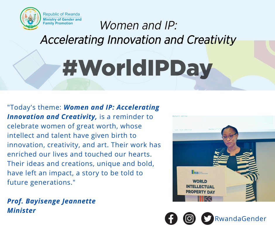 Ministry of Gender & Family Promotion | Rwanda (@rwandagender) on Twitter photo ๐ง๐ผ๐ฑ๐ฎ๐'๐ ๐บ๐ฒ๐๐๐ฎ๐ด๐ฒ ๐ฏ๐ ๐ ๐ถ๐ป๐ถ๐๐๐ฒ๐ฟ ๐ฃ๐ฟ๐ผ๐ณ. <a href="/BayisengeJn/">Bayisenge Jeannette, PhD</a> ๐ผ๐ป ๐๐ต๐ฒ ๐ฐ๐ฒ๐น๐ฒ๐ฏ๐ฟ๐ฎ๐๐ถ๐ผ๐ป ๐ผ๐ณ #๐ช๐ผ๐ฟ๐น๐ฑ๐๐ฃ๐๐ฎ๐๐ฎ๐ฌ๐ฎ๐ฏ. ๐ง๐ผ๐ฑ๐ฎ๐'๐ ๐บ๐ฒ๐๐๐ฎ๐ด๐ฒ ๐ฏ๐ ๐ ๐ถ๐ป๐ถ๐๐๐ฒ๐ฟ ๐ฃ๐ฟ๐ผ๐ณ. <a href="/BayisengeJn/">Bayisenge Jeannette, PhD</a> ๐ผ๐ป ๐๐ต๐ฒ ๐ฐ๐ฒ๐น๐ฒ๐ฏ๐ฟ๐ฎ๐๐ถ๐ผ๐ป ๐ผ๐ณ #๐ช๐ผ๐ฟ๐น๐ฑ๐๐ฃ๐๐ฎ๐๐ฎ๐ฌ๐ฎ๐ฏ.