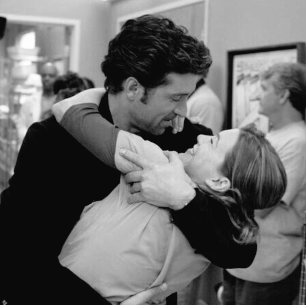 ellen pompeo and patrick dempsey talking about each other, a thread;