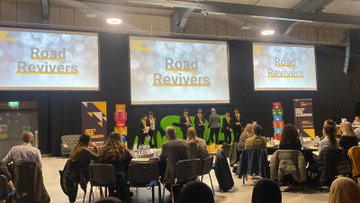RoadRevivers's tweet photo. At ASDA, we presented our project in front of 37 judges and several other teams and returned with 5 trophies! We are so proud of ourselves and how far we have come. This is true #ambition, #resilience, #Respect!   #CarltonBolling https://t.co/YyMb7laZch