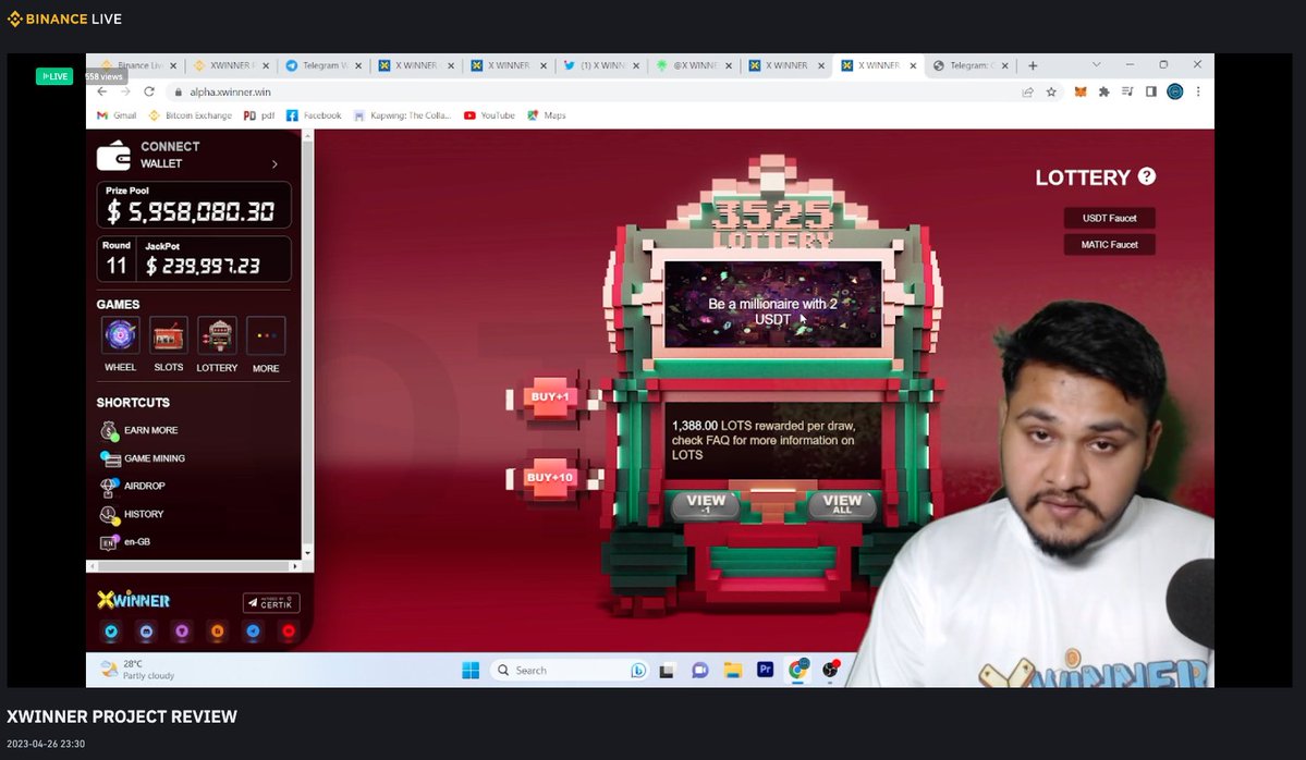 🎉 Join us in the Binance LIVE for XWINNER PROJECT REVIEW! 🎉

🎁5 x 20 USDT  Giveaway  
1️⃣ Follow  <a href="/xwinnergame/">X WINNER</a>   
2️⃣ RT &amp; Like, Leave your Polygon Address in Comment  
⏰24 hrs