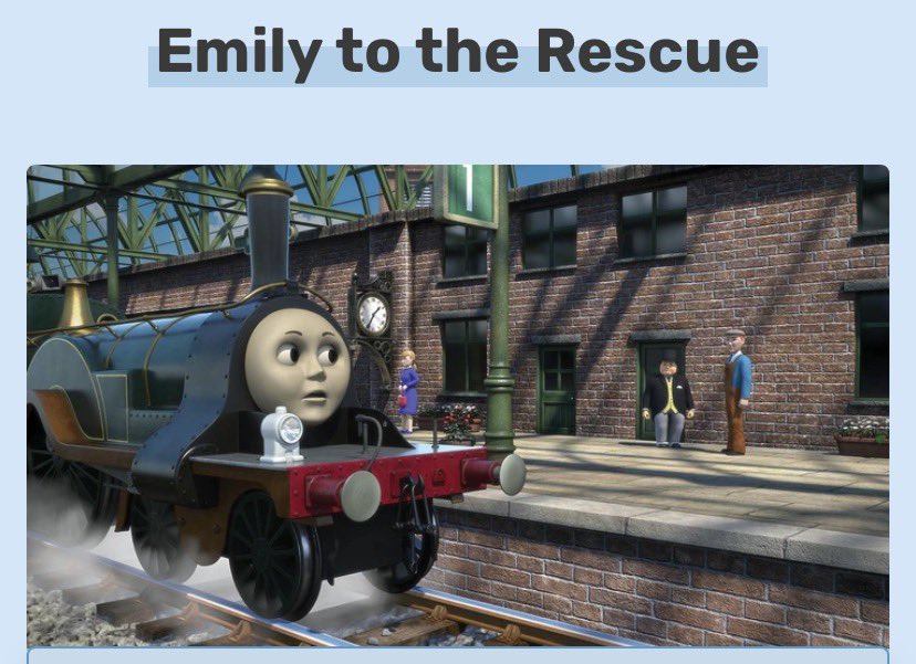 AshleyDeMoss6's tweet photo. My favorite Emily episodes! #ThomasAndFriends #EmilyTheEmeraldEngine #EmilyTheStirlingEngine https://t.co/wu3vZIeiFH