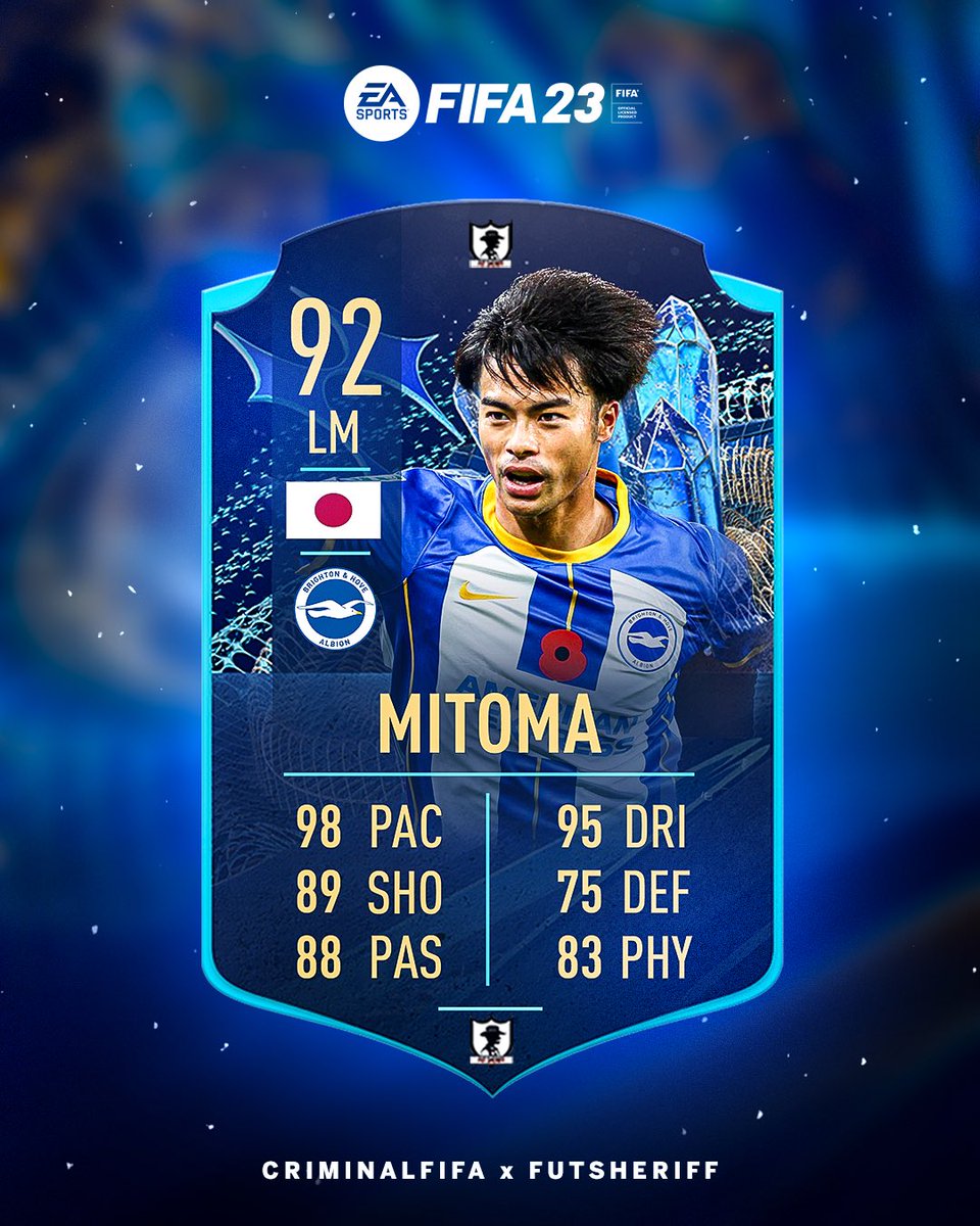 FUT Sheriff - 💥Mitoma🇯🇵 is coming as FANTASY FUT✅️ Stats