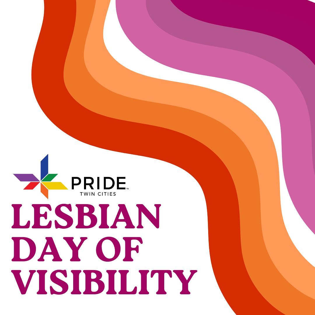 Today is about unity, uplifting those in our community, and continuing the conversation about disparities faced within the LGBTQ+ community #lesbianvisibilityweek
