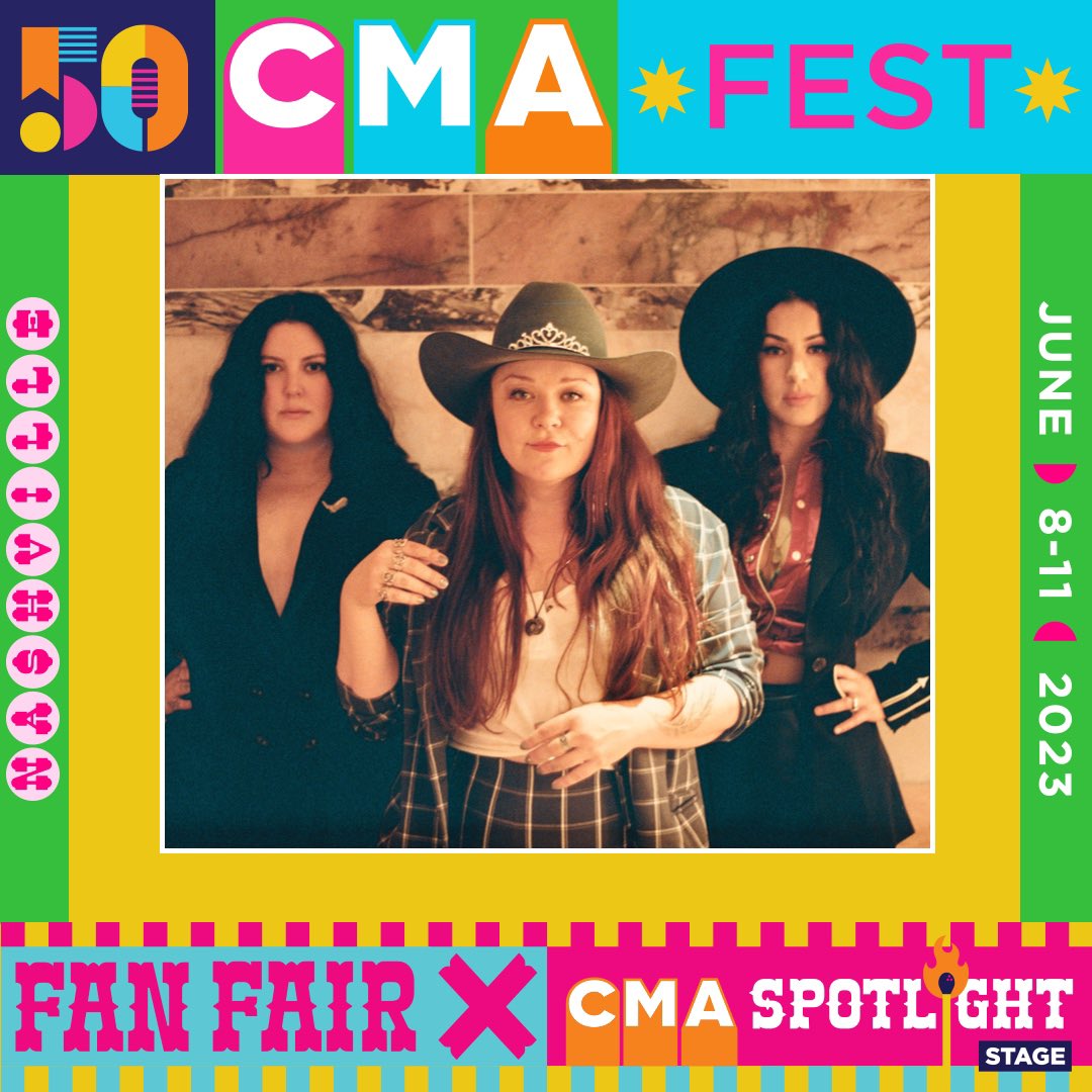 chattahoochies's tweet photo. Hey Hoochies! We’re so excited to announce we’ll be performing at the 50th #CMAfest on the Spotlight Stage inside Fan Fair X to support the @cmafoundation come by and say hi! #CMA #Nashville 

Tickets &amp; details:
 https://t.co/5hSHwJykXR https://t.co/LUqLuMCwmG