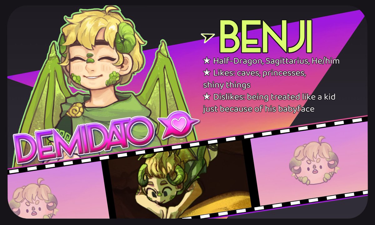 ✨Today is Benji's Birthday! ✨
Let's wish happy birthday to our energetic dragon boy 🐉and to all our other Sagittariuses celebrating this month! 💜