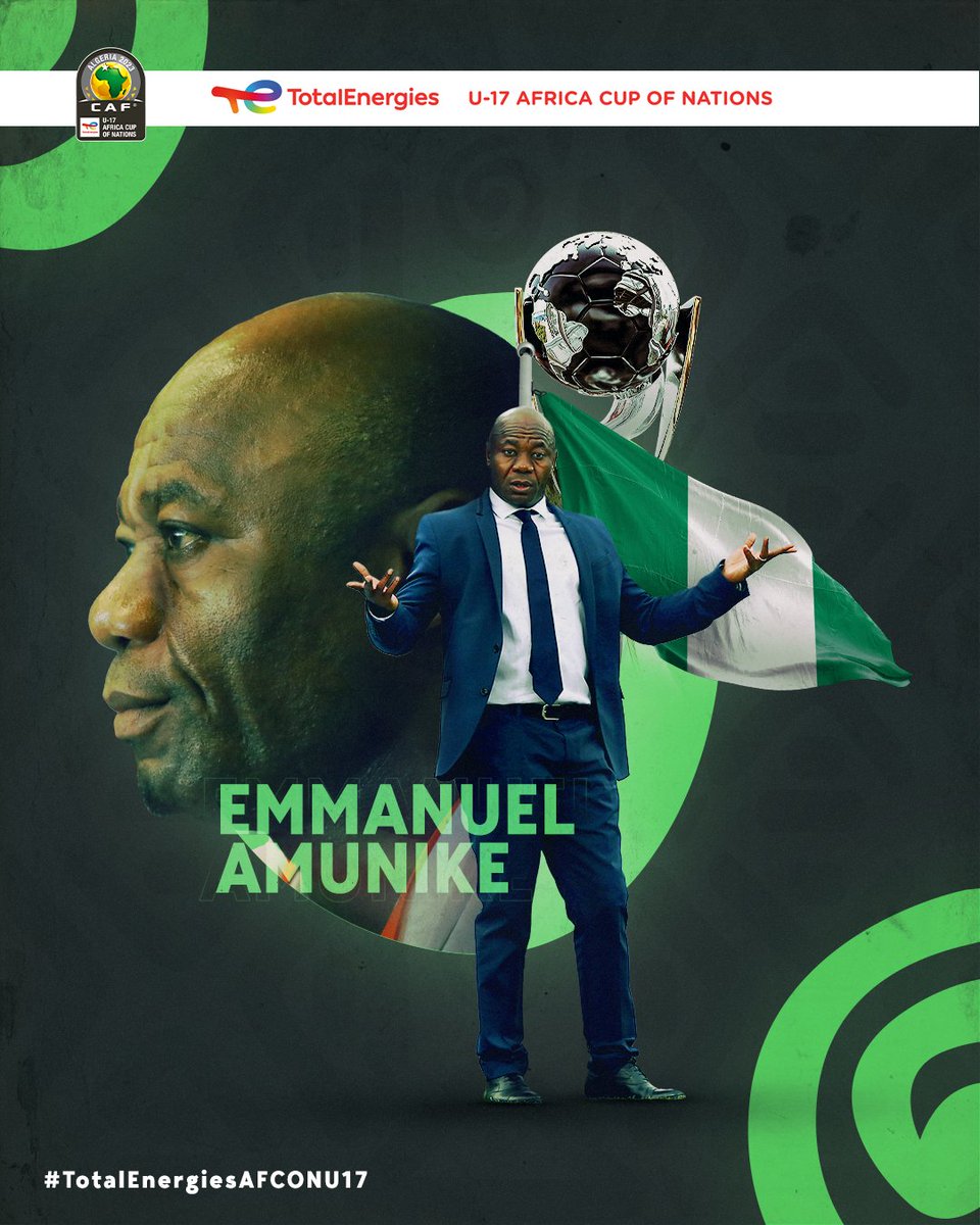 🇳🇬 Emmanuel Amunike 👔

The mastermind behind Nigeria’s #U17WC glory in 2015 🏆

@NGSuperEagles | @FIFAWorldCup