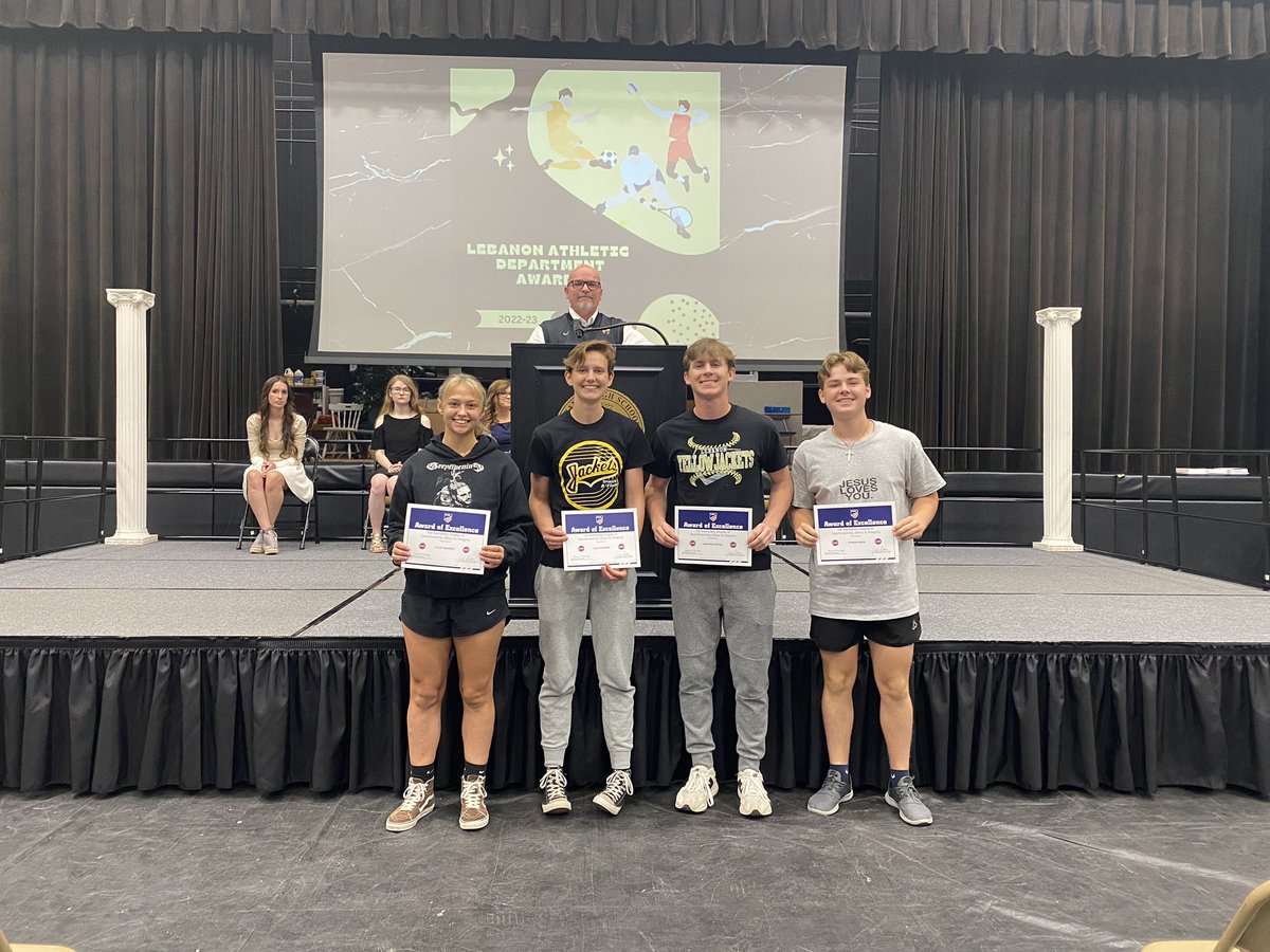 Congrats NFHS Award Winners for Sportsmanship and Integrity 

Ella Johnson
Chloe Shearer
Ethan Fisher
Ashton Coryell

Huge honor!