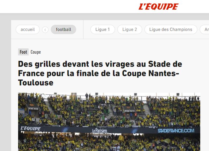 A_N_Supporters's tweet image. Comme au zoo, on encage les bêtes sauvages. Or, c'est bien connu, les bêtes sauvages vont en virage. En revanche, les animaux sages et érudits sont en tribunes latérales. Les plus intelligents d'entre eux vont même en loge, où l'alcool est autorisé (car ils savent se tenir, eux).