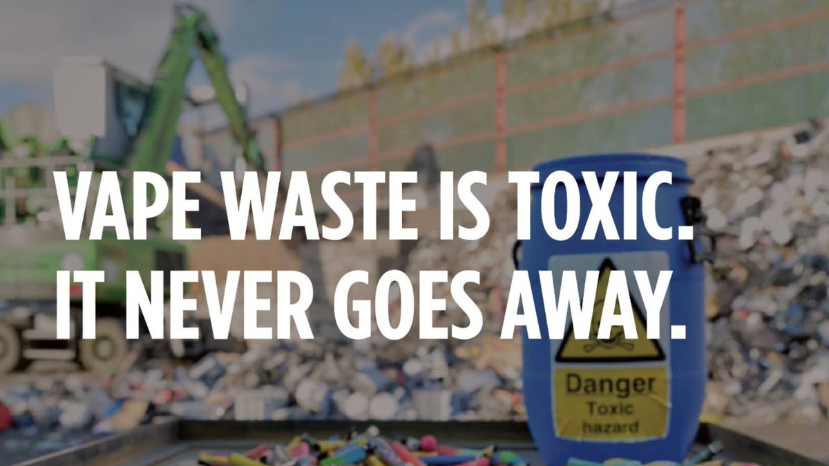 TECCnews's tweet photo. Vapes have exploded in popularity in recent years, but many don't think about the environmental impact of vaping. Vape products increase single-use plastic pollution &amp; introduce toxic chemicals into the environment. Learn more from @UNDO: https://t.co/uVsm7kJqtZ #EarthMonth https://t.co/oCF5yWacCJ