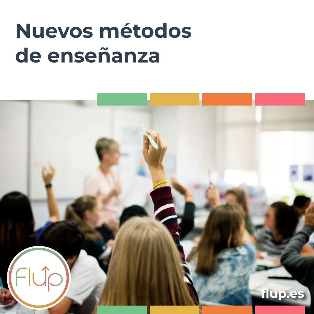 ¿Sigues la enseñanza tradicional? Conoce los nuevos métodos educativos que se están tomando en la actualidad. 
flup.es/nuevos-metodos…