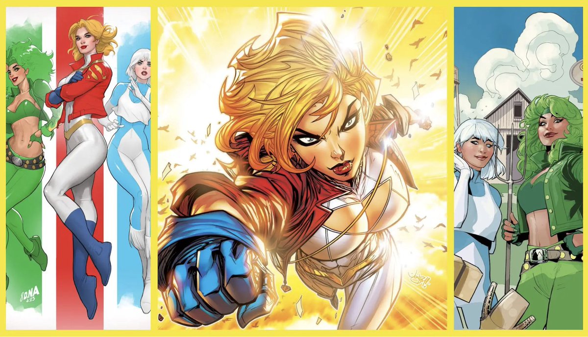 Dawn of DC adds new series 'Power Girl' and 'Fire & Ice: Welcome to Smallville' out this September! #comics #PowerGirl @thedcnation From creators @mymonsterischic @S_Marguerite, @TBonvillain, @CommentAiry, @edupansica, @JoanneStarer, @NatachaBustos & more: aiptcomics.com/2023/04/26/daw…