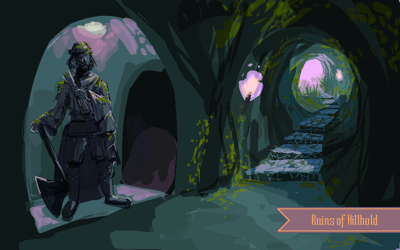 FrabjousStudios's tweet photo. Concept Art? On a Friday!?
Yes please! 🤩

🤩 It's #ConceptArtFriday! 🤩

This week we travel deep underneath the Ruins of Hillhold on a spoooky adventurrre. 😱
Whose statue is that? And why is it moving?!

#videogames #IndieGameDev #art https://t.co/C6rrXwscQS