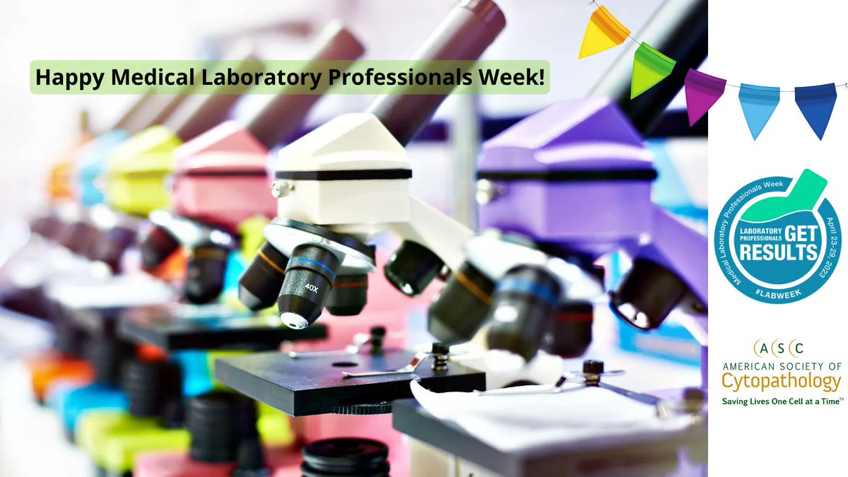 cytopathology's tweet image. The ASC acknowledges and celebrates diversity among laboratory professionals who give the gift of health by driving innovation, fostering health equity, and improving public health and patient care. 🔬🧪🥼   
#LabWeek2023 #MLPW23  #cytotechnologist #ascfightingcancersavinglives
