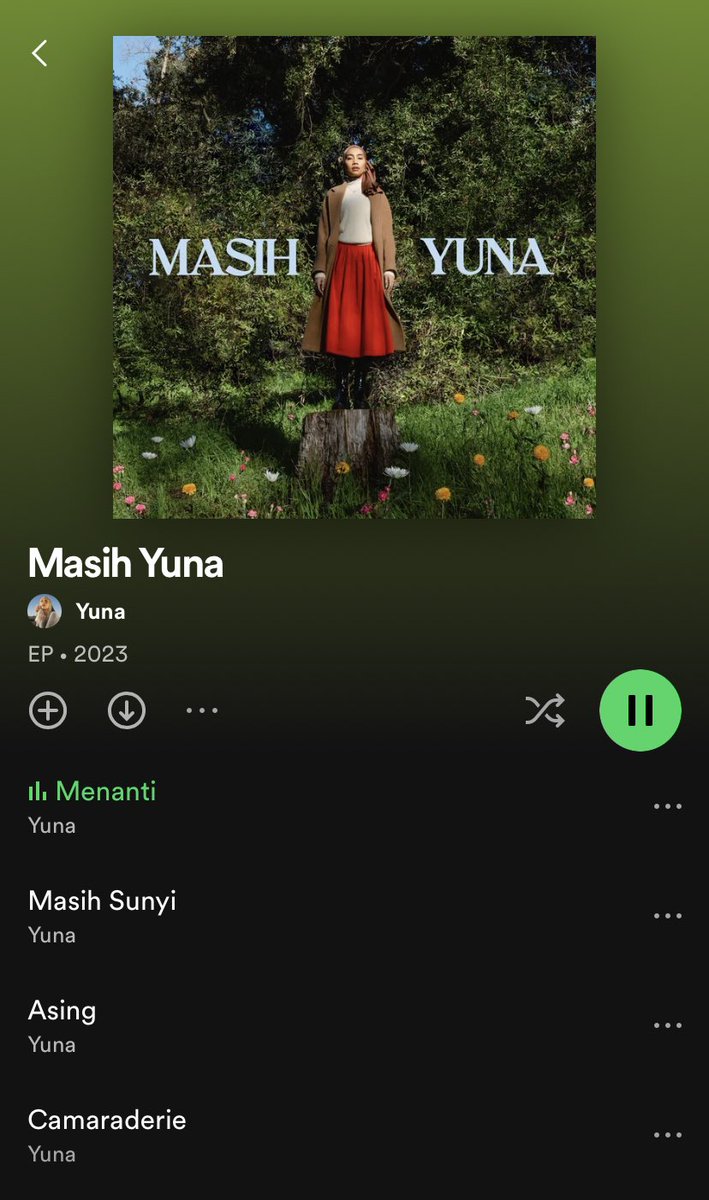 #MasihYuna is available to stream now on Spotify! 💚