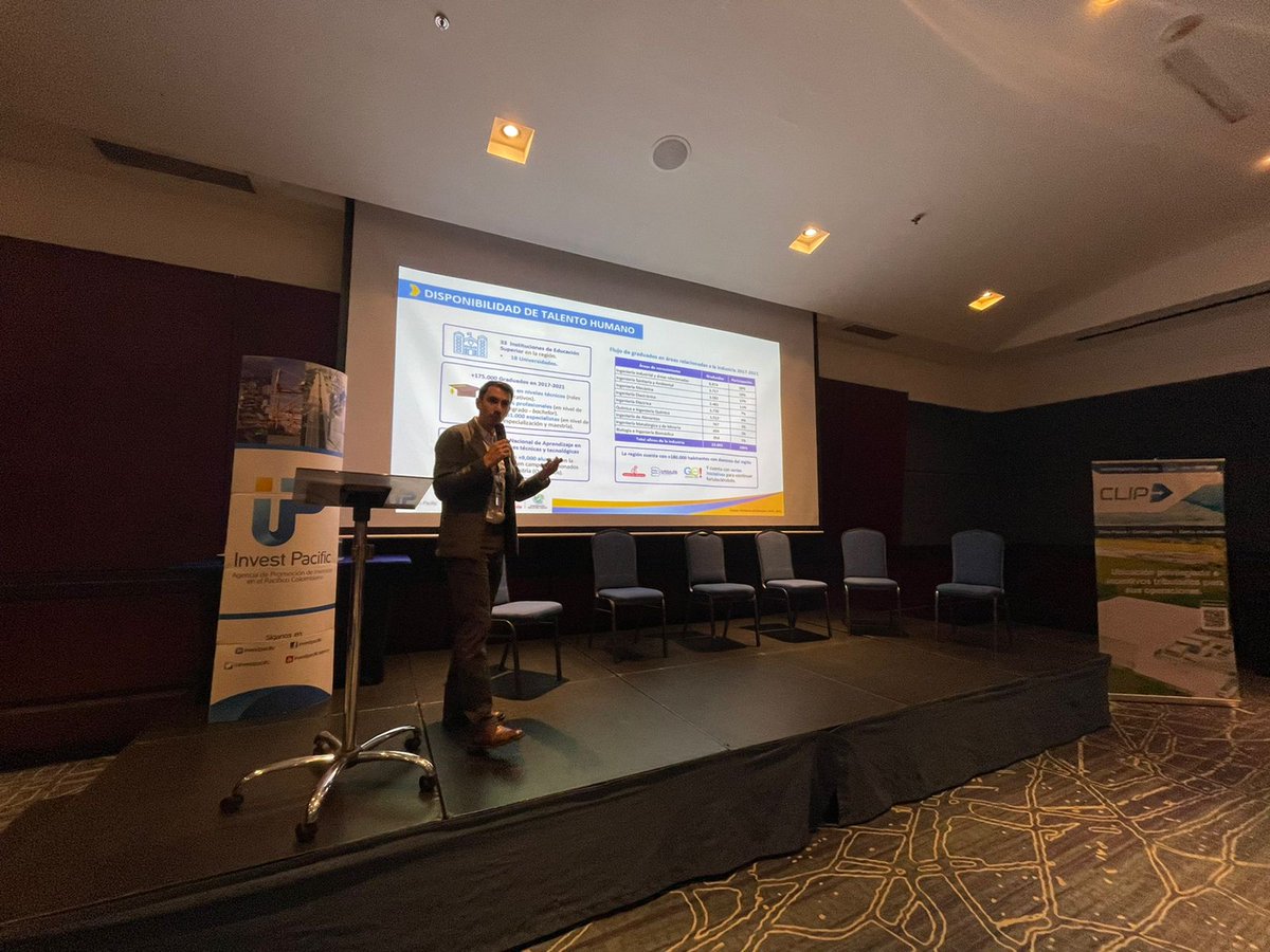 Compartimos en #UnValleDeInversiones, organizado junto <a href="/GobValle/">Gobernación Valle del Cauca</a> y el patrocinio de <a href="/clipclogistico/">CLIP Nodo Logístico</a>, las razones que por más de 80 años han hecho de la región un destino en #Colombia para la #IED y sus capacidades para conectar industrias alrededor del mundo. #ValleInvencible