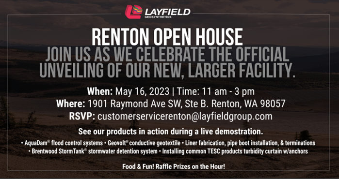 LayfieldContain's tweet photo. Join us to celebrate the unveiling of our new, larger facility on May 16th from 11 am – 3 pm. We will raffle off prizes on the hour, and you will get to see our advanced products in action during a live presentation! 

Visit our facility: https://t.co/iicmMAluQG https://t.co/SAxmy3Xs7V
