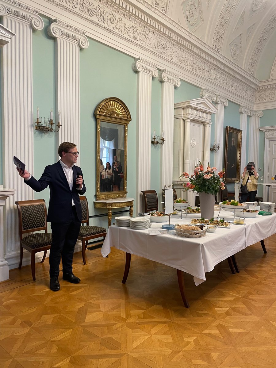 Eurodiaconia (@eurodiaconia) on Twitter photo Having a great time at the lively reception hosted by <a href="/helsinki/">Helsingin kaupunki</a>, and grateful for the unforgettable event they've put together. Special thanks to <a href="/Dansazo/">Daniel Sazonov</a> and Hannu Hyttinen for graciously hosting us at the stunning Helsinki City Hall. #AGM23 #HorizonsofHope Having a great time at the lively reception hosted by <a href="/helsinki/">Helsingin kaupunki</a>, and grateful for the unforgettable event they've put together. Special thanks to <a href="/Dansazo/">Daniel Sazonov</a> and Hannu Hyttinen for graciously hosting us at the stunning Helsinki City Hall. #AGM23 #HorizonsofHope