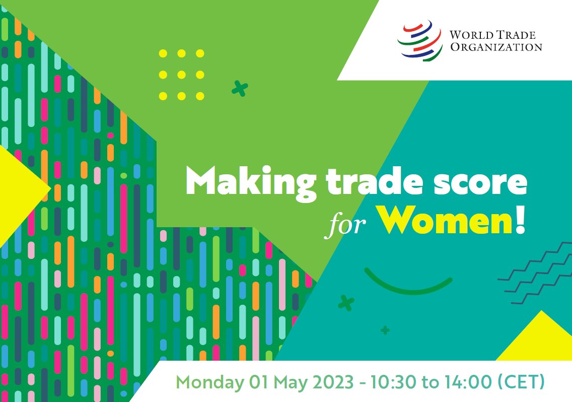 wto's tweet photo. 🏆 Exciting news: The @FIFAcom Women’s World Cup Trophy Tour will visit the WTO on 1 May! Join us in person if you have access to the WTO building or stay tuned for highlights on our social media channels. More info: https://t.co/1lOwBM6p2m ⚽ https://t.co/lq2MZe0R5R