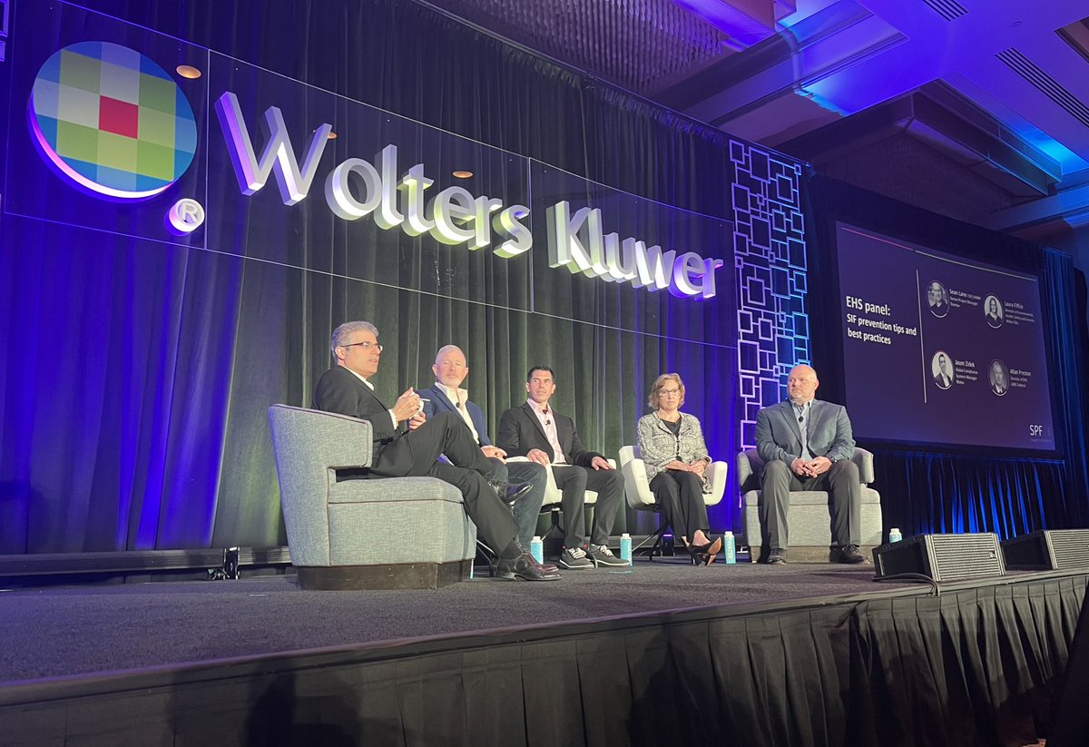 #EnablonSPF attendees are now getting valuable tips on SIF prevention during a panel discussion moderated by <a href="/JGManoukian/">Jean-Grégoire Manoukian</a> and featuring Laura Fiffick from <a href="/WilburEllisCo/">Wilbur-Ellis</a>, Sean Lane from <a href="/DomtarEveryday/">Domtar</a>, Allan Preston from @ASRCfederal, and Jason Zidek from <a href="/MolexConnectors/">Molex</a>. #EHS