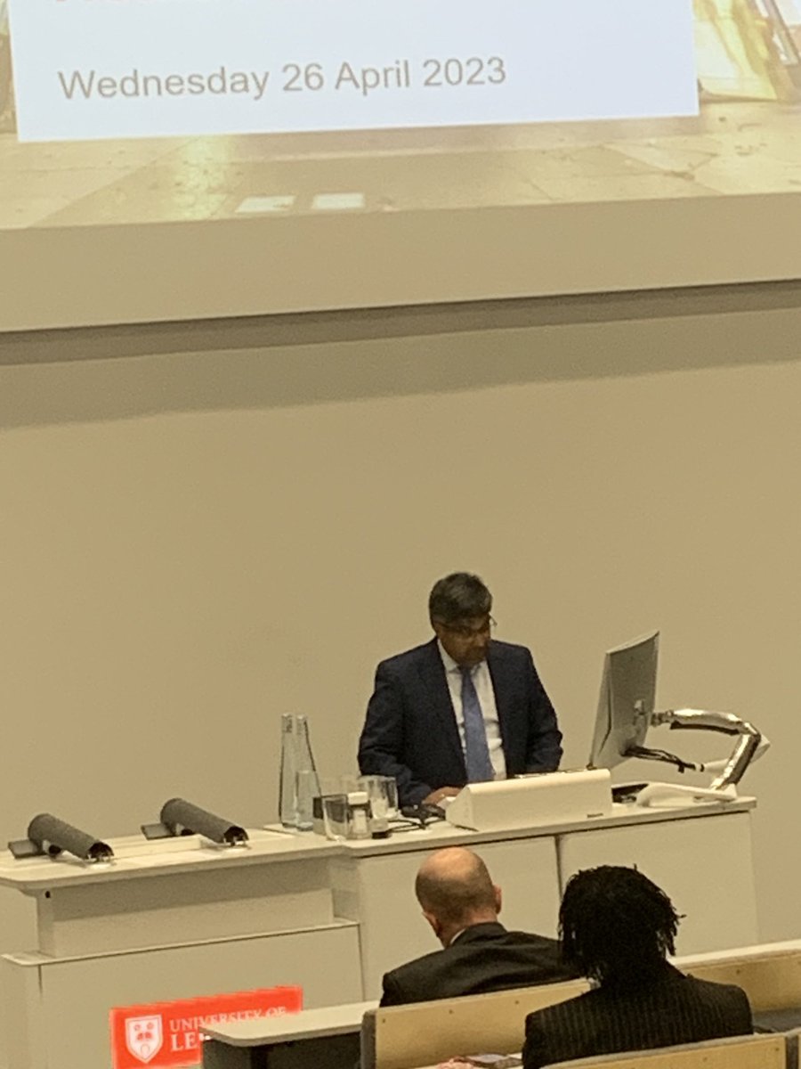 A privilege to be here as Prof Canagarajah opens the worlds only centre for empathic health ⁦<a href="/sheona_macleod/">Sheona Macleod</a>⁩