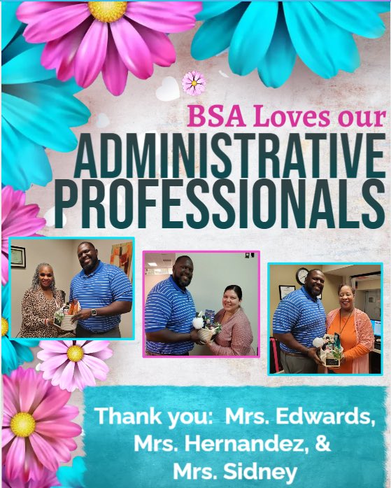 We have the best Admin Professionals supporting our students' rise! Thank you ladies for always doing what's best for students and loving them the way you do! #bsarise #beconnected #BISDPRIDE