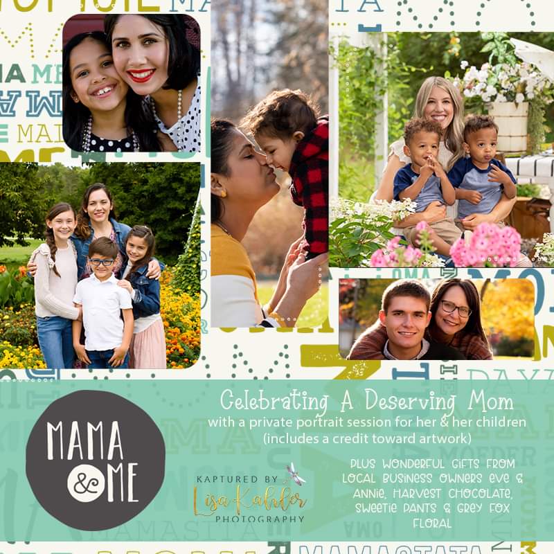 Do you know a mom who is very deserving this year? A mother who loves to display portraits of her family, who works very hard and loves even harder. A mom who would really love a day for her and her child(ren) to make wonderful memories? Well, nominate that mom!