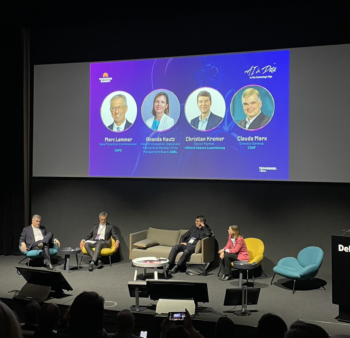 TechSense_Media's tweet image. Wrapping up an amazing day at #TechSenseSummit with the last round table: &quot;Regulating #AI &amp;amp; #Data Machine&quot; hosted by @claudemarx11, @marclemmer, @KautzAnanda &amp;amp; @c_kremer. 

Such an insightful discussion!

@ABBLbanking , @cssflux
