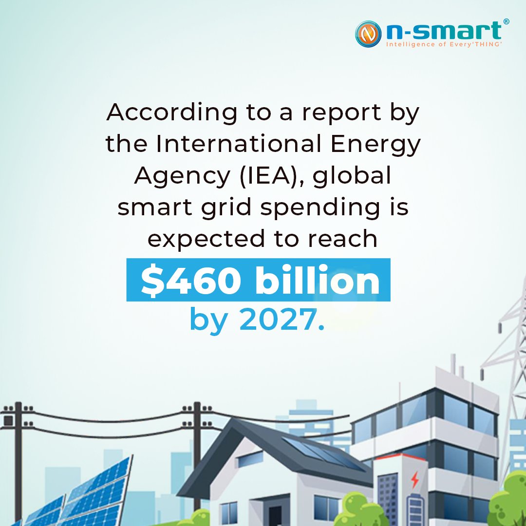 NSmart_IoT's tweet image. #iea #smartenergy #smartgrid #iot #smartcity #nsmart #nview