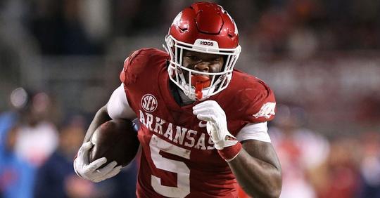 College football rankings 2023: Top 10 running backs ... Arkansas' own Rocket Sanders makes the list #wps #arkansas #razorbacks (FREE): https://t.co/QxrBPkOEjB https://t.co/jvXS5o0zPc