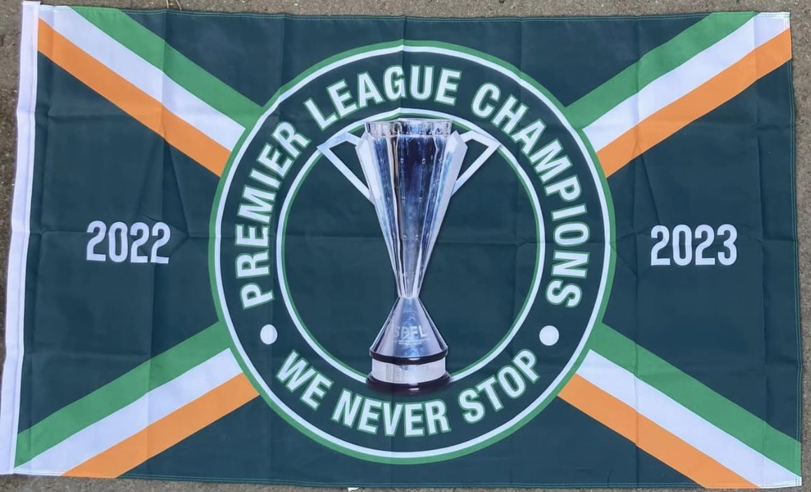 Scottish Premiership champions flag

£10 - hailhail-souvenirs.co.uk/product/champi…

🍀