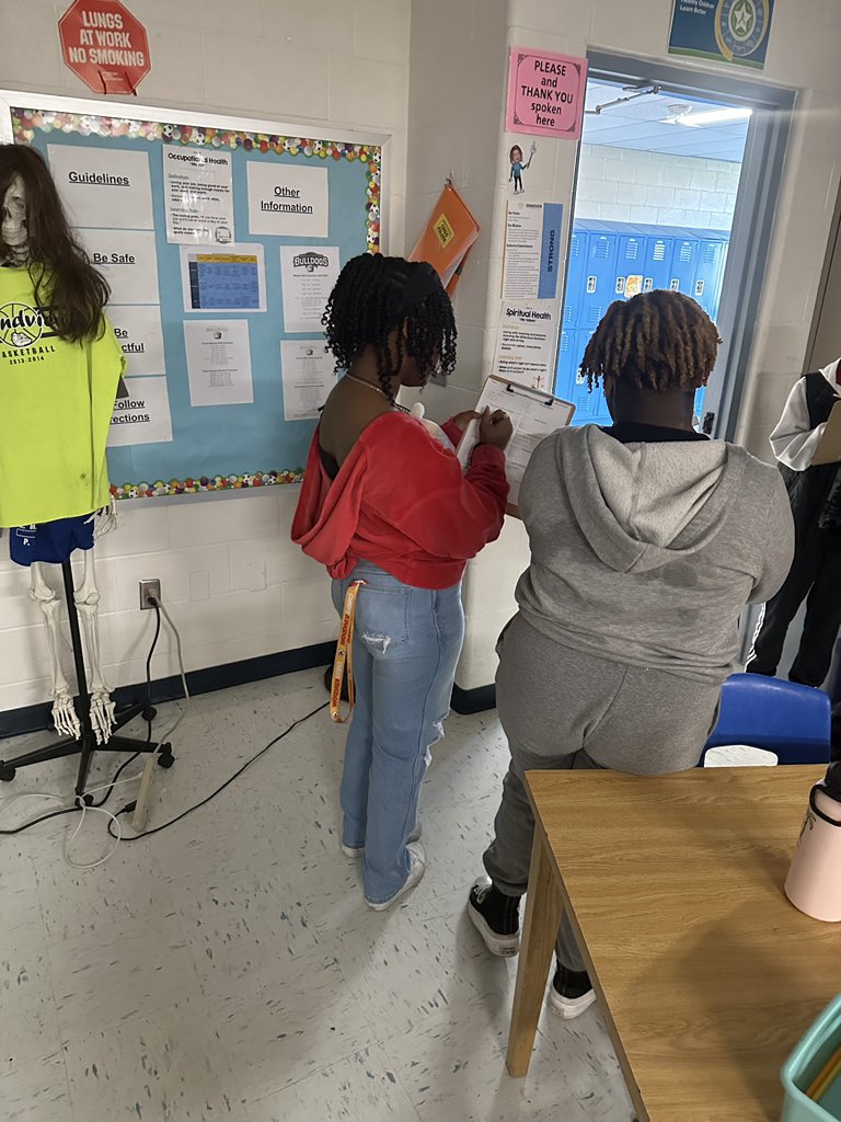 Working on the dimensions of health #PhysEd #health #teaher #latepost