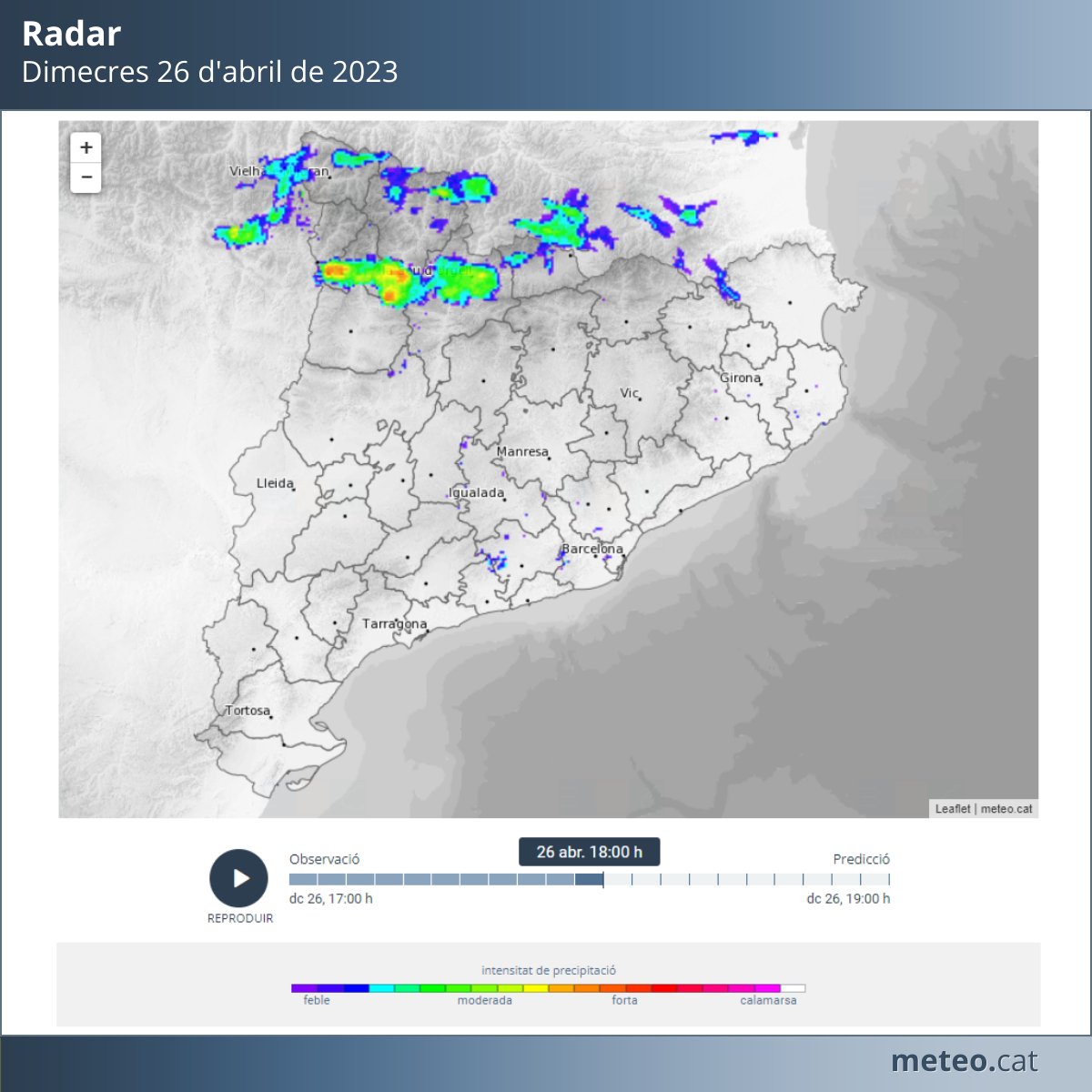 Meteocat tweet media