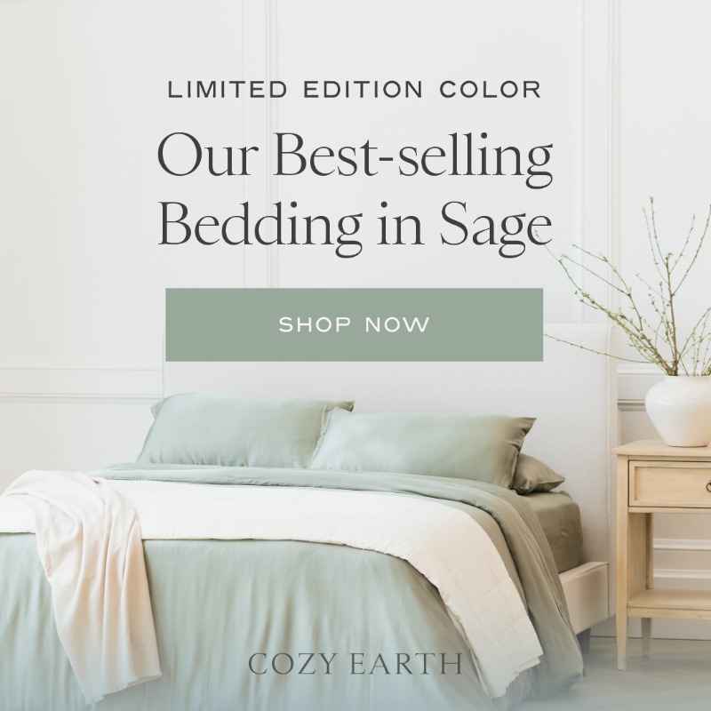 CozyEarth's tweet photo. Dive into irresistibly soft sheets. Now available in seven beautiful colors.