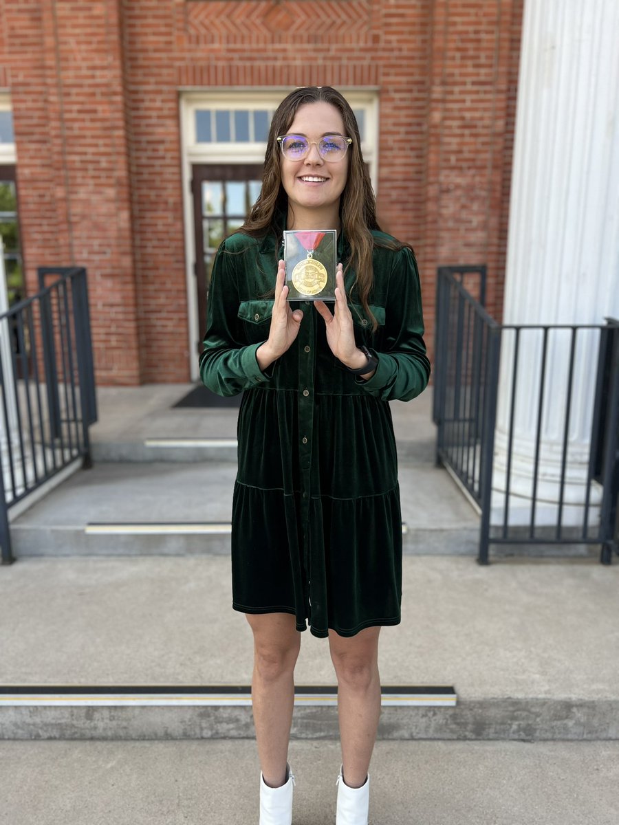 HPUWBasketball's tweet image. Congrats to our senior, @trynadeeee for receiving the prestigious Howard Payne ASC Medal of Honor award!!!!